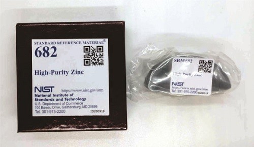 SRM 682  高純鋅標(biāo)準(zhǔn)品